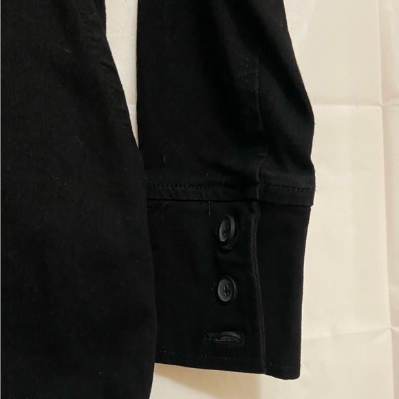 Free People black Lon sleeved Calico jumpsuit. sZ S - Picture 7 of 13